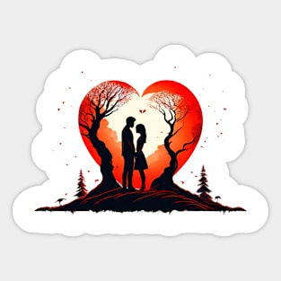 Secret Notes - Romantic Valentine's Day Sticker